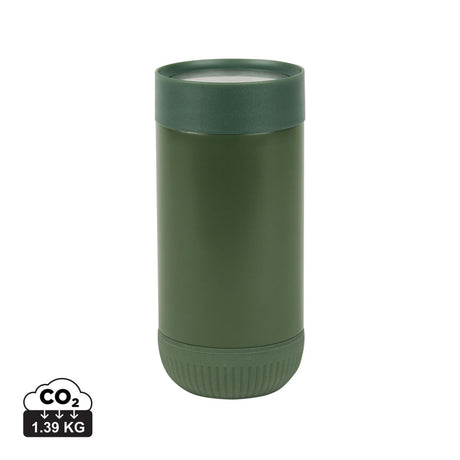Vinga Erie RCS pārstrādāta nerūsējošā tērauda krūze ar vāciņu, 350 ml