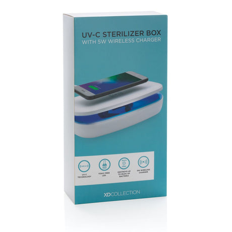 Uv-C Steriliser Box With 5W Wireless Charger