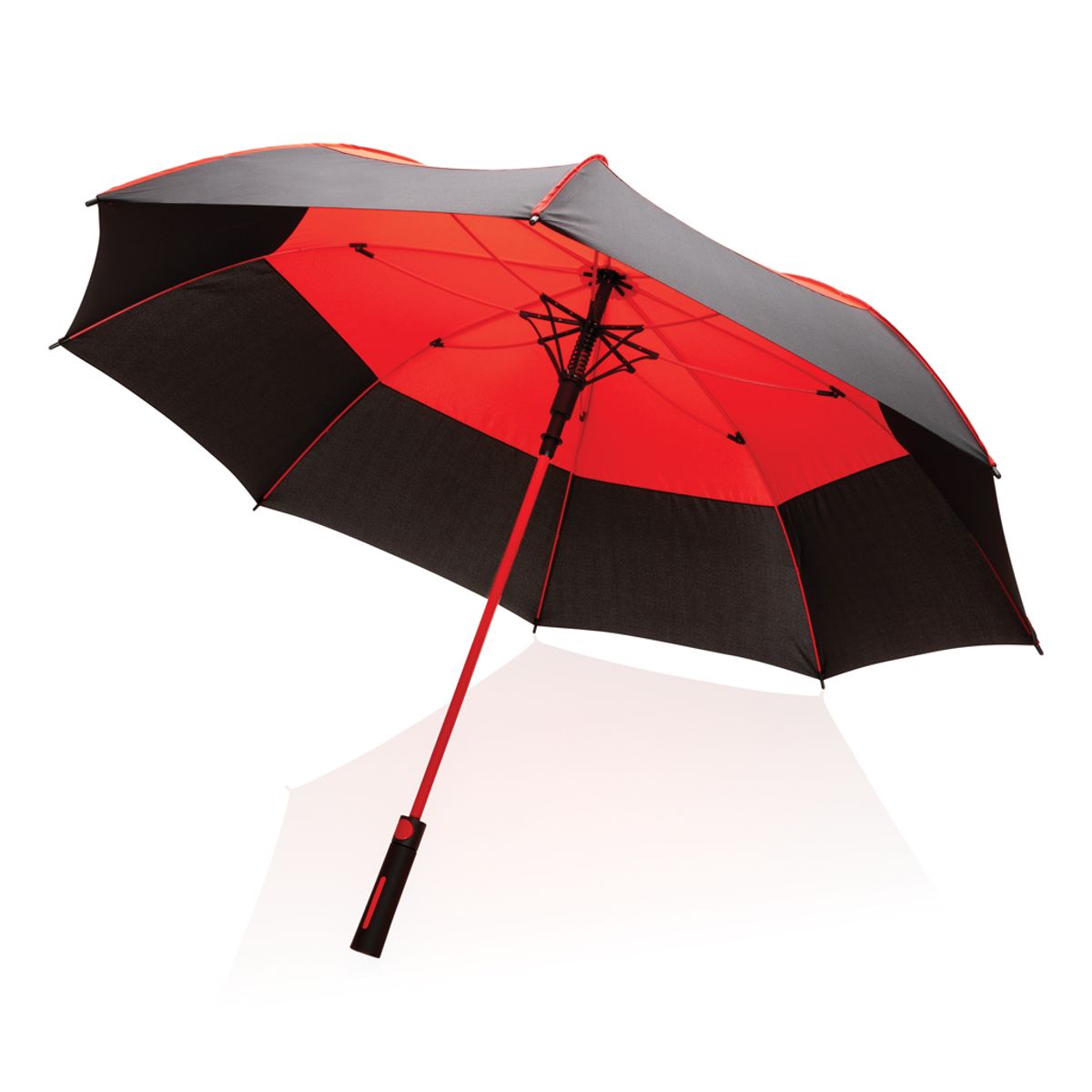 27" Impact Aware™ Rpet 190T Auto Open Stormproof Umbrella