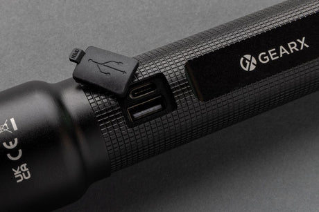 Rcs Recycled Aluminium Usb-Rechargeable Heavy Duty Torch