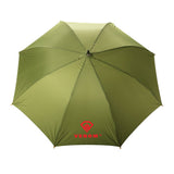 23" Impact Aware™ Rpet 190T Auto Open Bamboo Umbrella