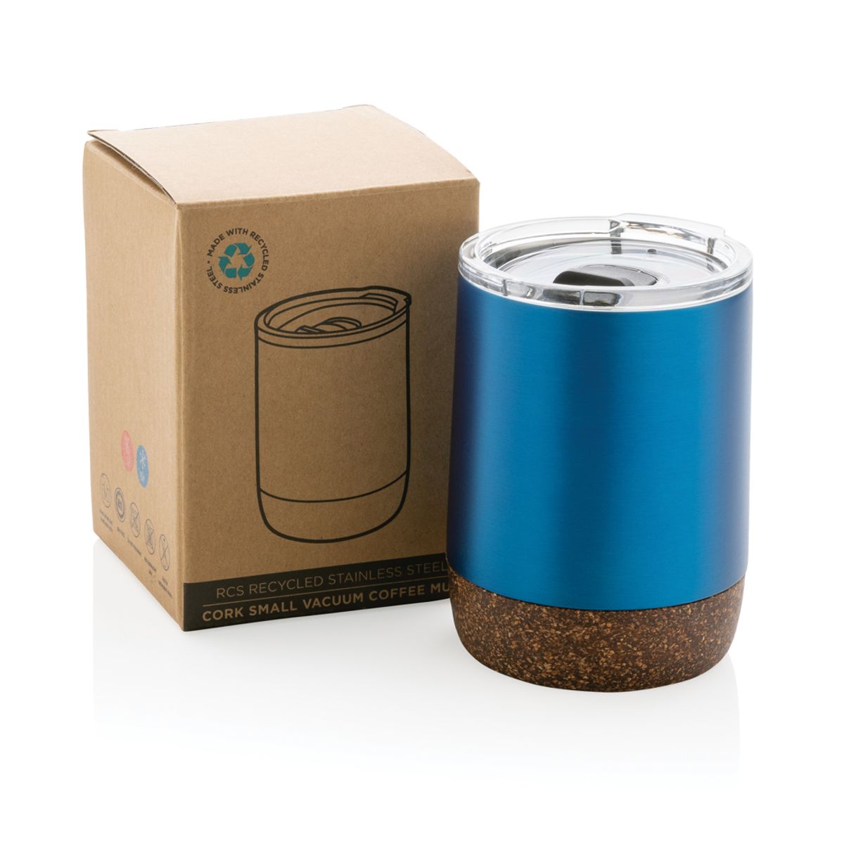 Rcs Re-Steel Cork Small Vacuum Coffee Mug