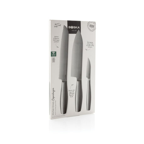Boska Kitchen Knives Copenhagen, Set Of 3