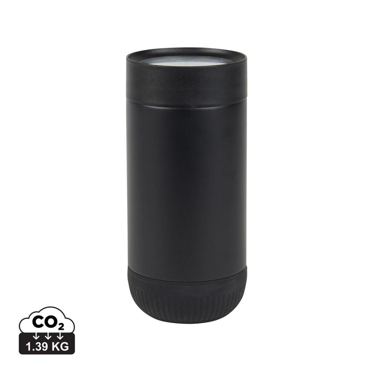 Vinga Erie RCS pārstrādāta nerūsējošā tērauda krūze ar vāciņu, 350 ml
