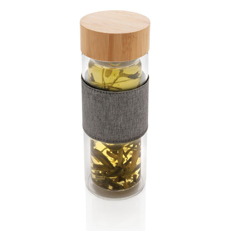 Impact Double Wall Borosilicate Glass Bottle
