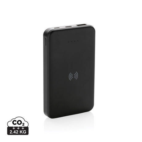 Rcs pārstrādāta plastmasa 5000 mAh 5 W bezvadu ārējais akumulators