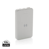 Rcs pārstrādāta plastmasa 5000 mAh 5 W bezvadu ārējais akumulators