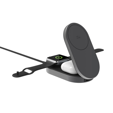 Quantum Ultra-Fast 3-In-1 25W Foldable Wireless Charger