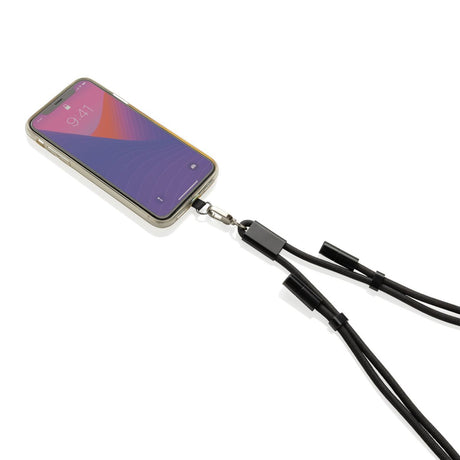 Loopamp Rcs Rpet regulējams 160 cm garš tālruņa vads ar 60 W kabeli