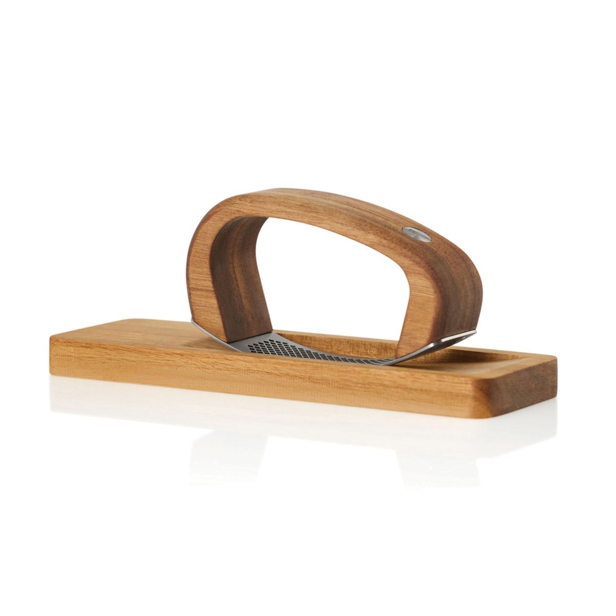 Adhoc Roccaalio Garlic Press With Chopping Board