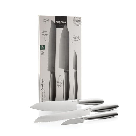 Boska Kitchen Knives Copenhagen, Set Of 3