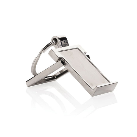 Rsc Recycled Zinc Alloy Phone Stand Keychain