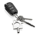 Rcs Recycled Zinc Alloy 3 In 1 Keychain
