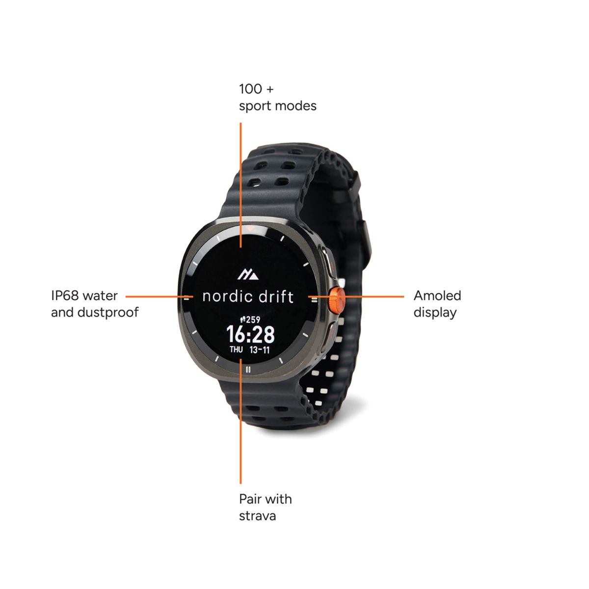 Nordic Drift Titan High Performance Watch