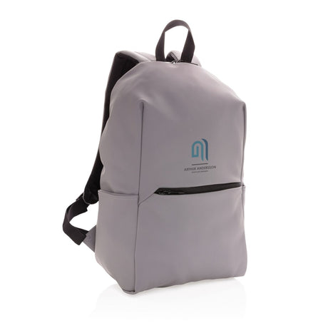 Smooth Pu 15.6"Laptop Backpack