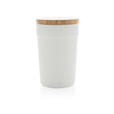 Grs Certified Recycled Pp Mug With Bamboo Lid