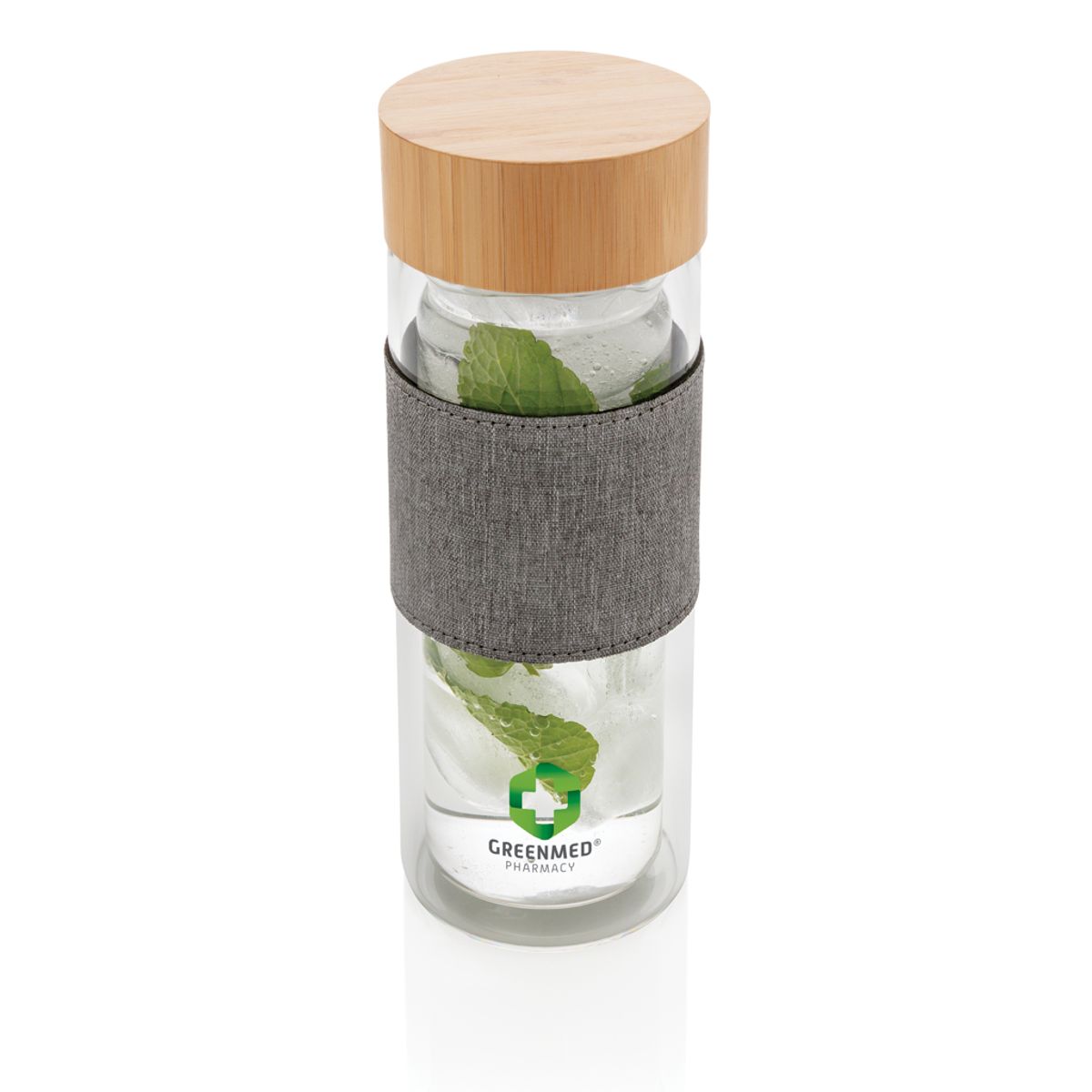Impact Double Wall Borosilicate Glass Bottle