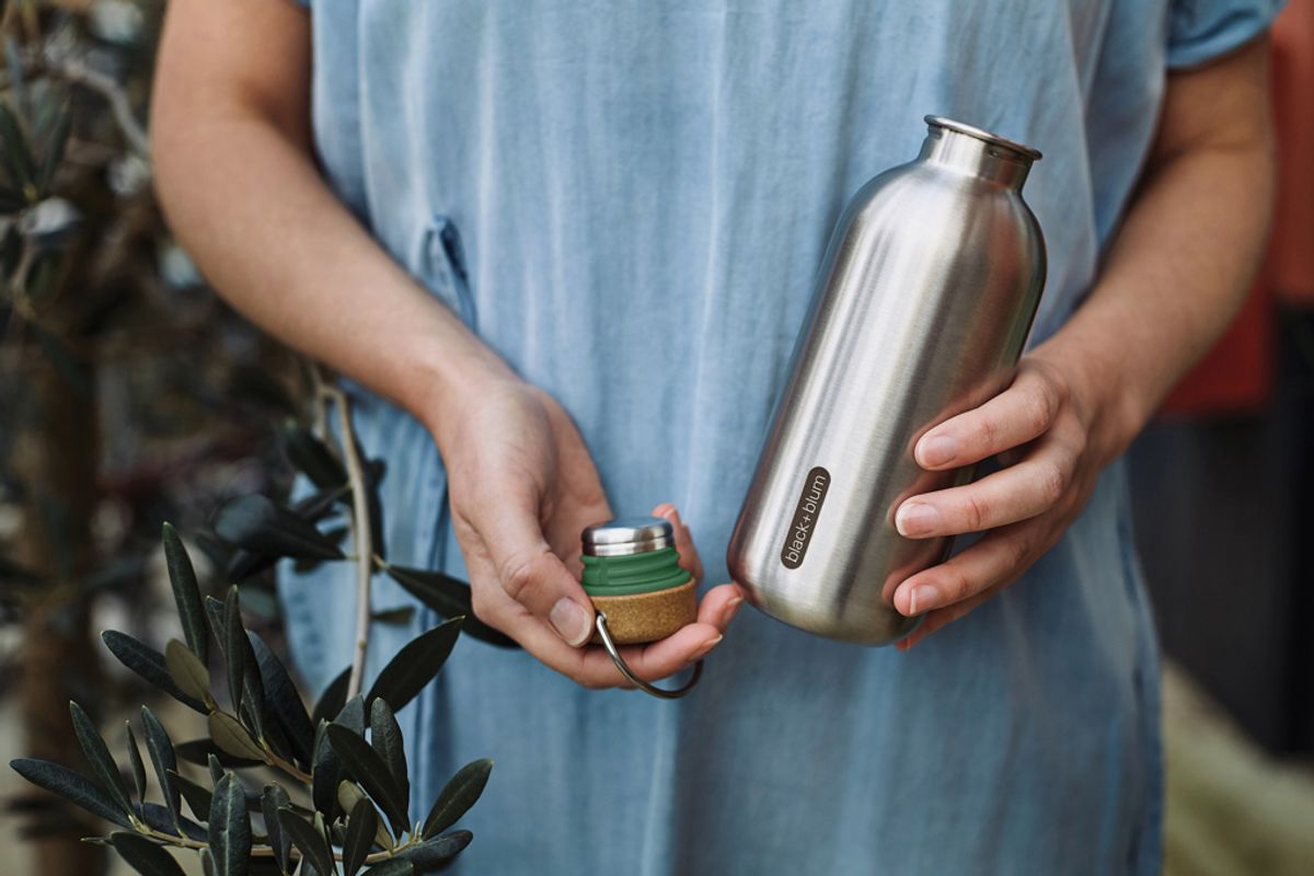 Black+Blum Steel Water Bottle