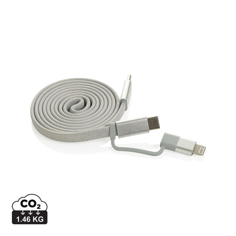 Arc Rcs Recycled Ultra-Thin 60W 2 In 1 Magnetic Cable