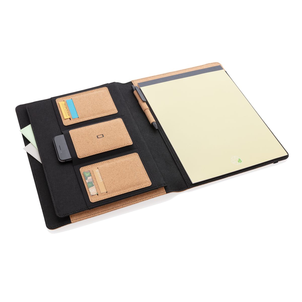 Deluxe Cork Portfolio A4 With Pen