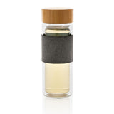 Impact Double Wall Borosilicate Glass Bottle
