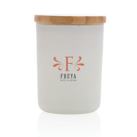 Ukiyo Deluxe aromātiskā svece ar bambusa vāciņu
