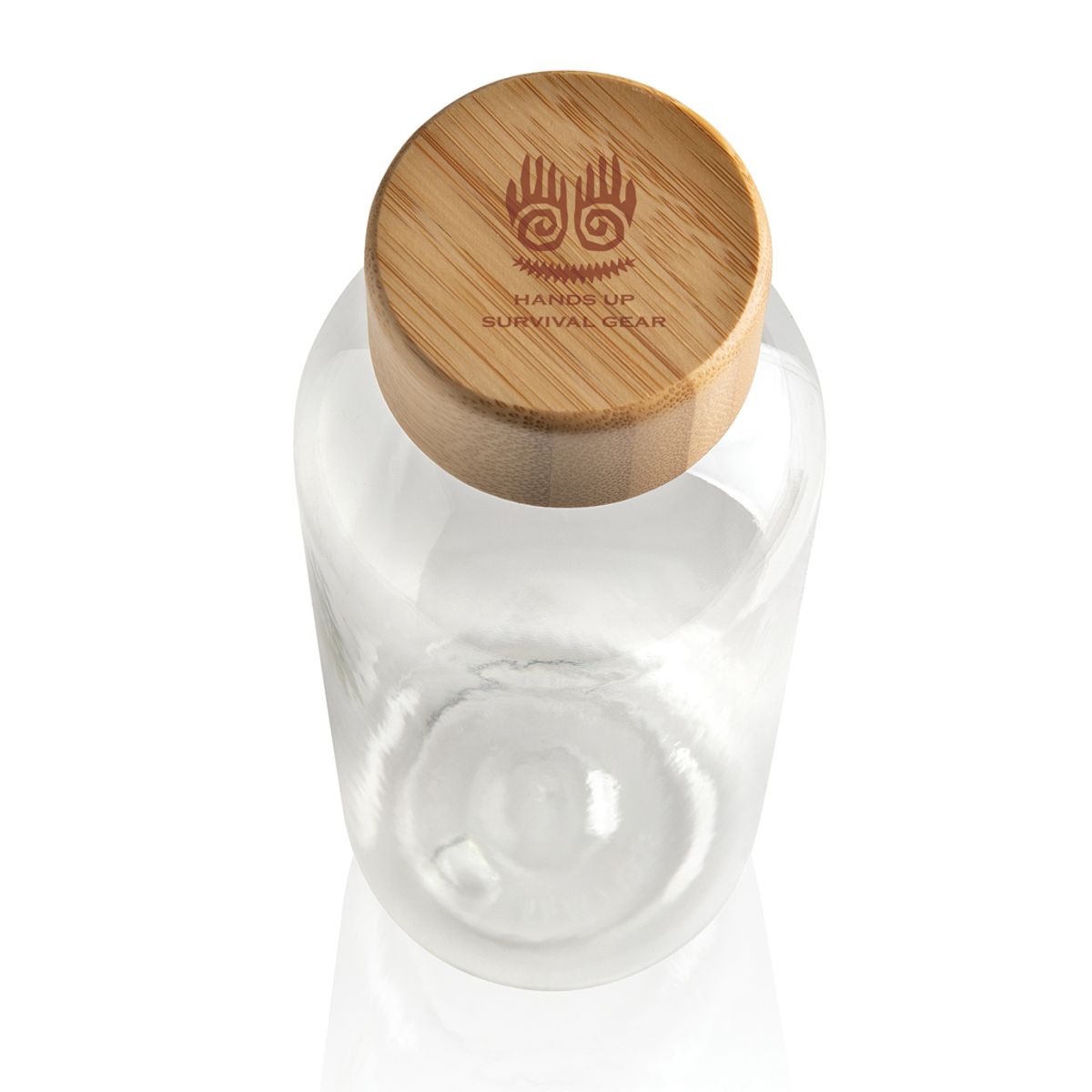 Rcs Rpet Bottle With Bamboo Lid