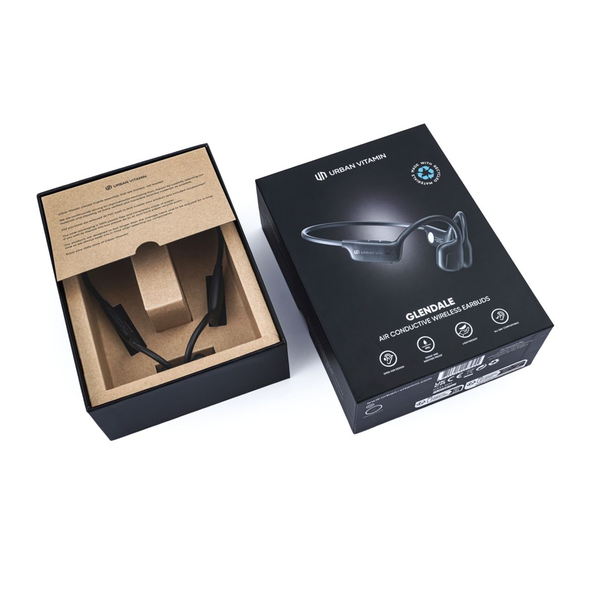 Urban Vitamin Glendale Rcs Rplastic Air Conductive Headphone