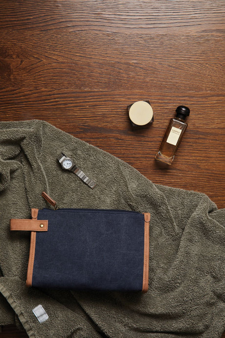 Vinga Bosler Grs Recycled Canvas Toiletry Bag