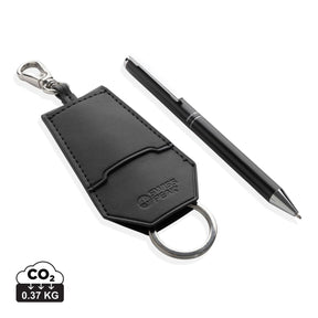 Sp Tula Rcs Certified Recycled Pu Key Holder And Pen Set