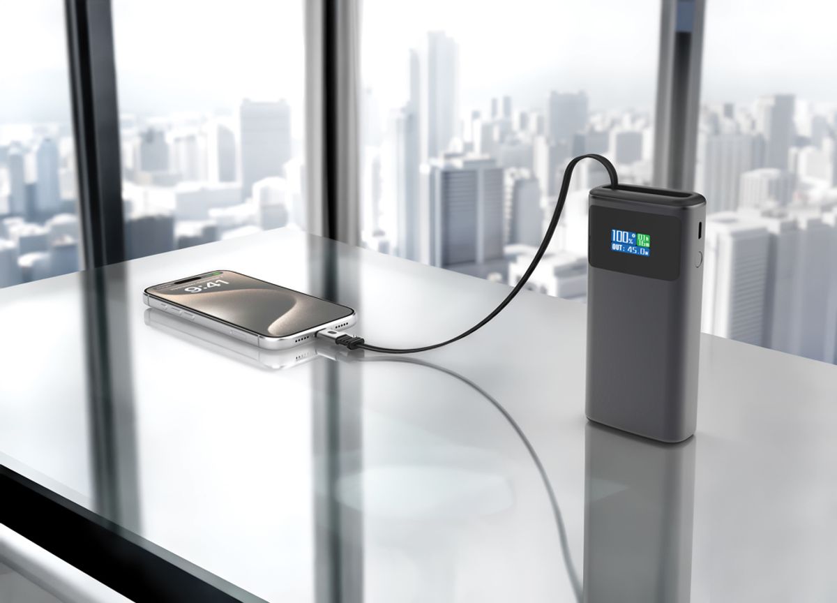 Quantum Rcs Ultra-Fast Pd45W 10.000Mah Powerbank With Screen