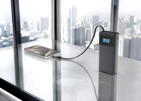 Quantum Rcs Ultra-Fast Pd45W 10.000Mah Powerbank With Screen