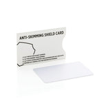Anti-Skimming Rfid Shield Card With Active Jamming Chip