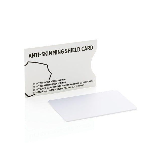 Anti-Skimming Rfid Shield Card With Active Jamming Chip