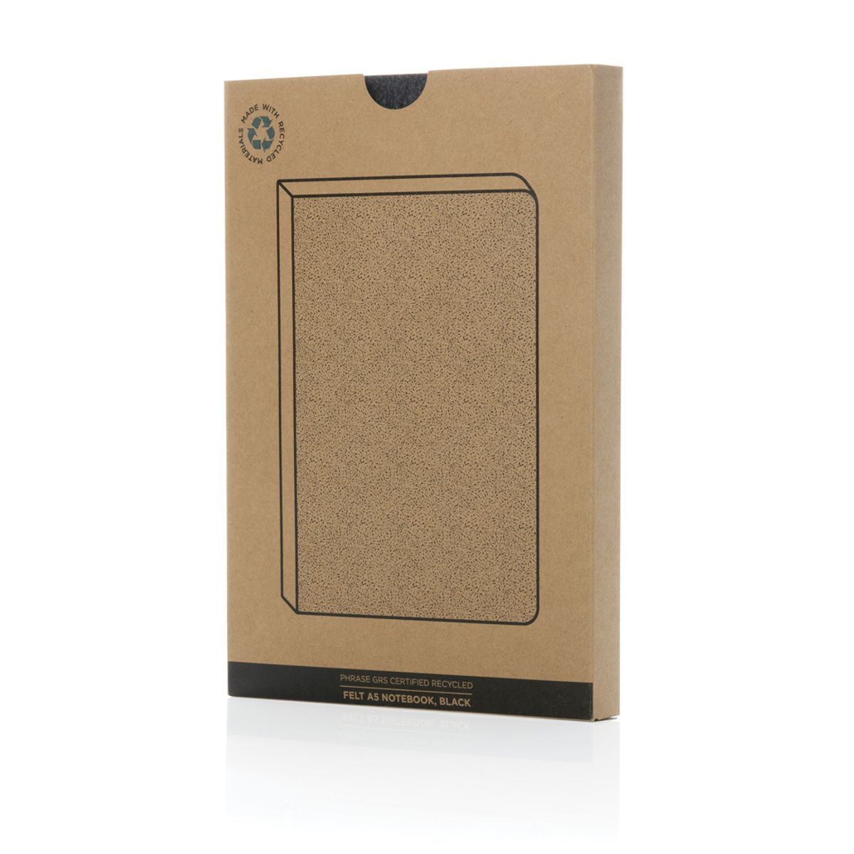 Phrase Grs Certified Recycled Felt A5 Notebook