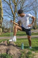 4Pc Elastic Fitness Bands In Pouch