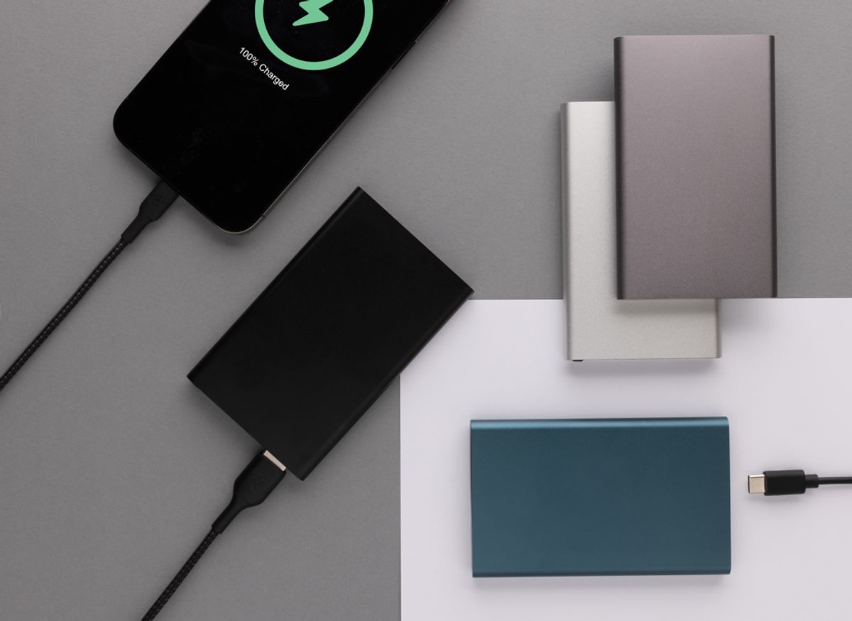 Rcs Recycled Plastic/Aluminium 4000Mah Powerbank With Type C
