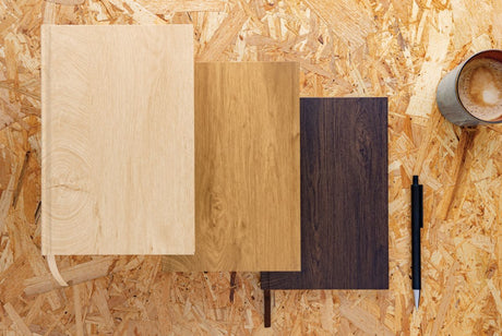 Kavana Wood Print A5 Notebook
