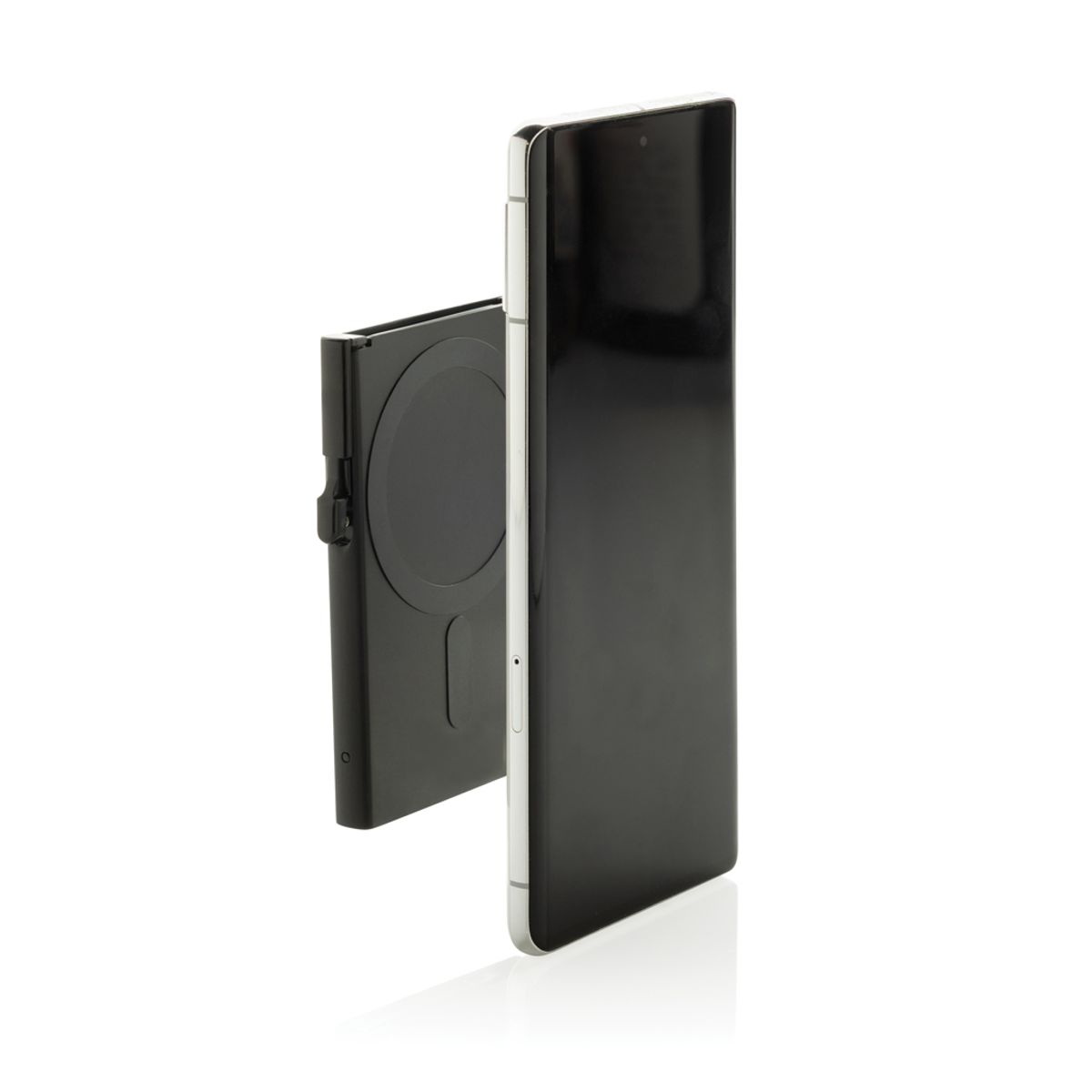 Standard Aluminium Rfid Magnetic Phone Cardholder