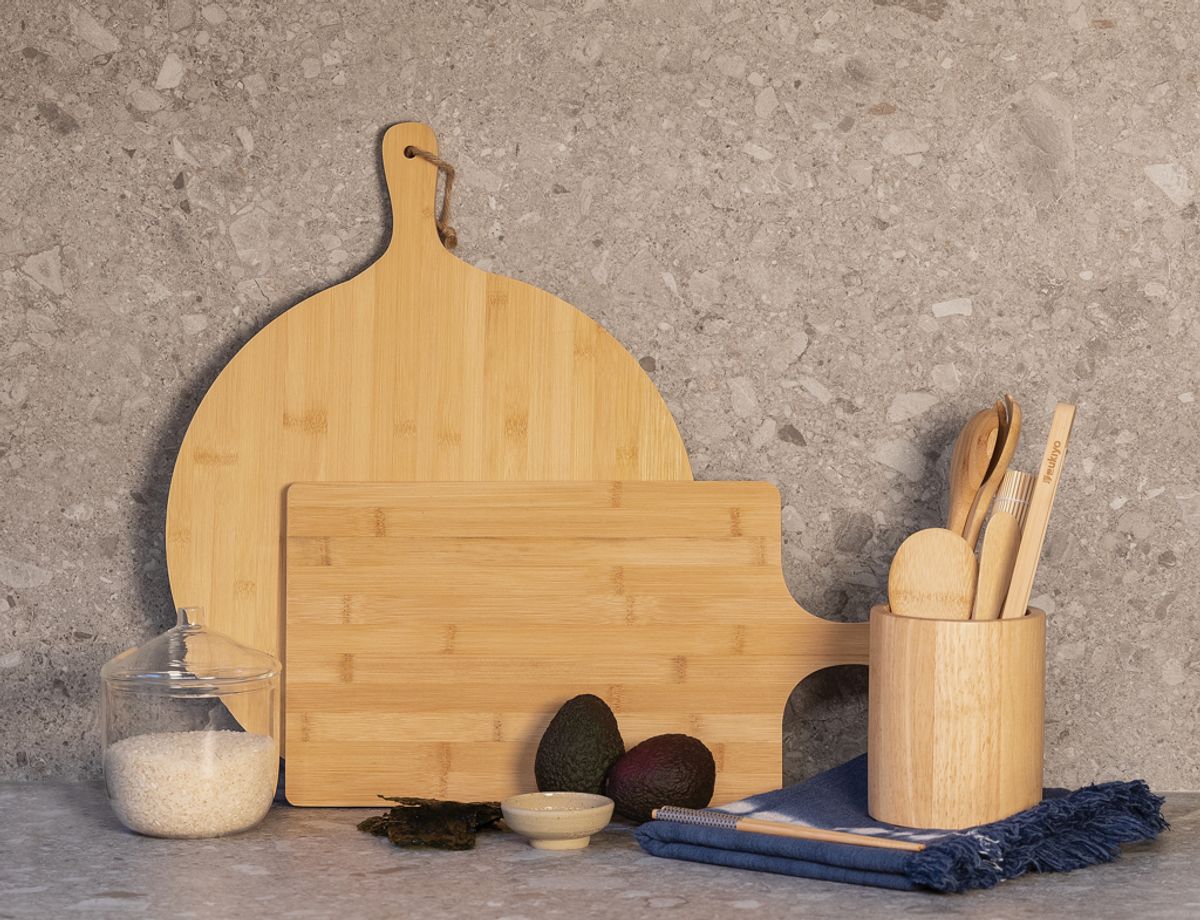 Ukiyo Bamboo Serving Tongs