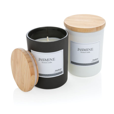 Ukiyo Deluxe aromātiskā svece ar bambusa vāciņu