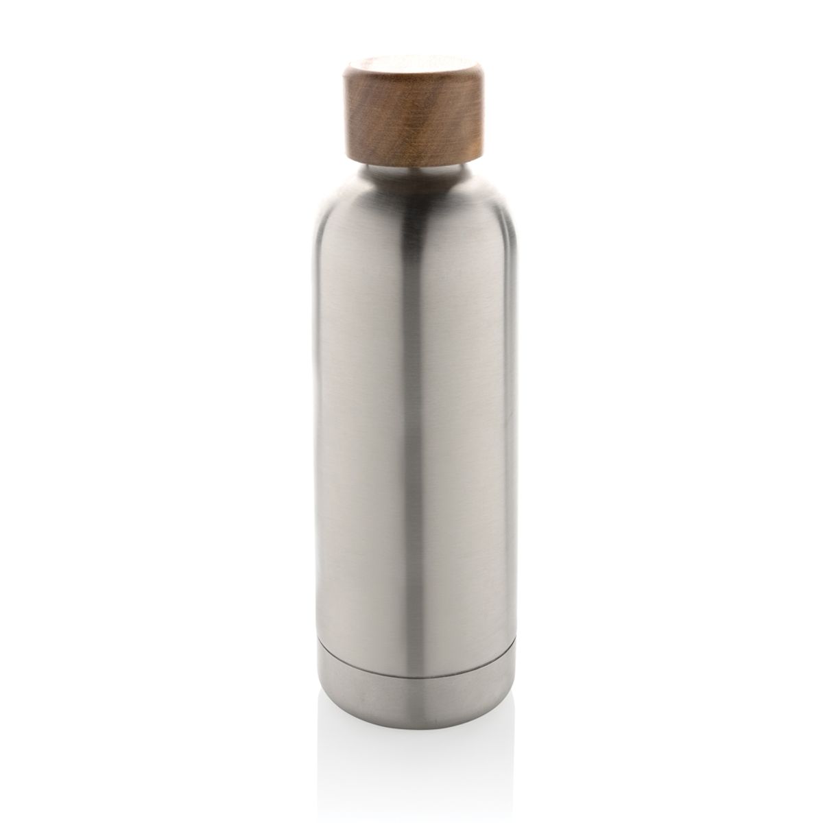 Wood Rcs Certified Recycled Stainless Steel Vacuum Bottle
