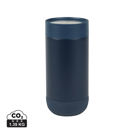 Vinga Erie RCS pārstrādāta nerūsējošā tērauda krūze ar vāciņu, 350 ml