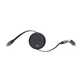 Terra Rcs Recycled Aluminium Retractable 240W 2-In-1 Cable