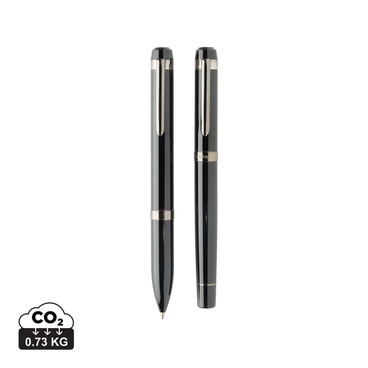 Swiss Peak Oslo Recycled Stainless Steel Deluxe Pen Set