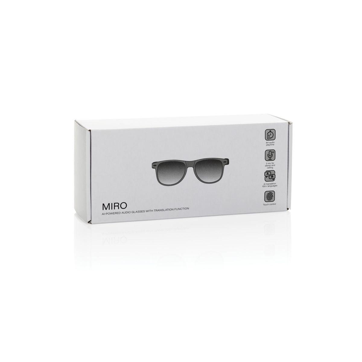 Miro Ai-Powered Audio Glasses With Translation Function