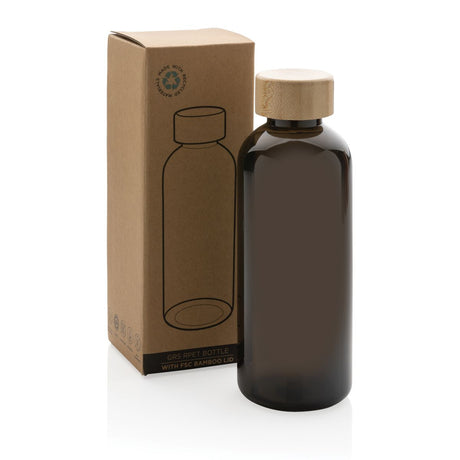 Rcs Rpet Bottle With Bamboo Lid