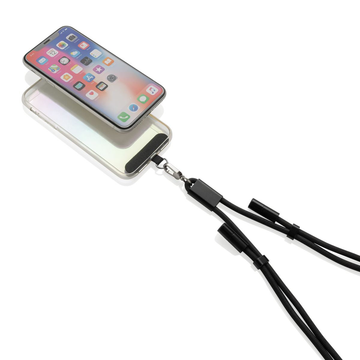 Loopamp Rcs Rpet regulējams 160 cm garš tālruņa vads ar 60 W kabeli