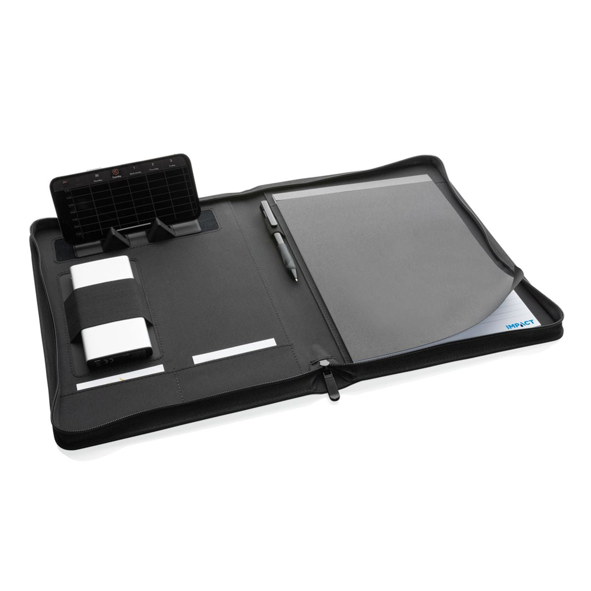Impact Aware™ Deluxe 300D Tech Portfolio With Zipper
