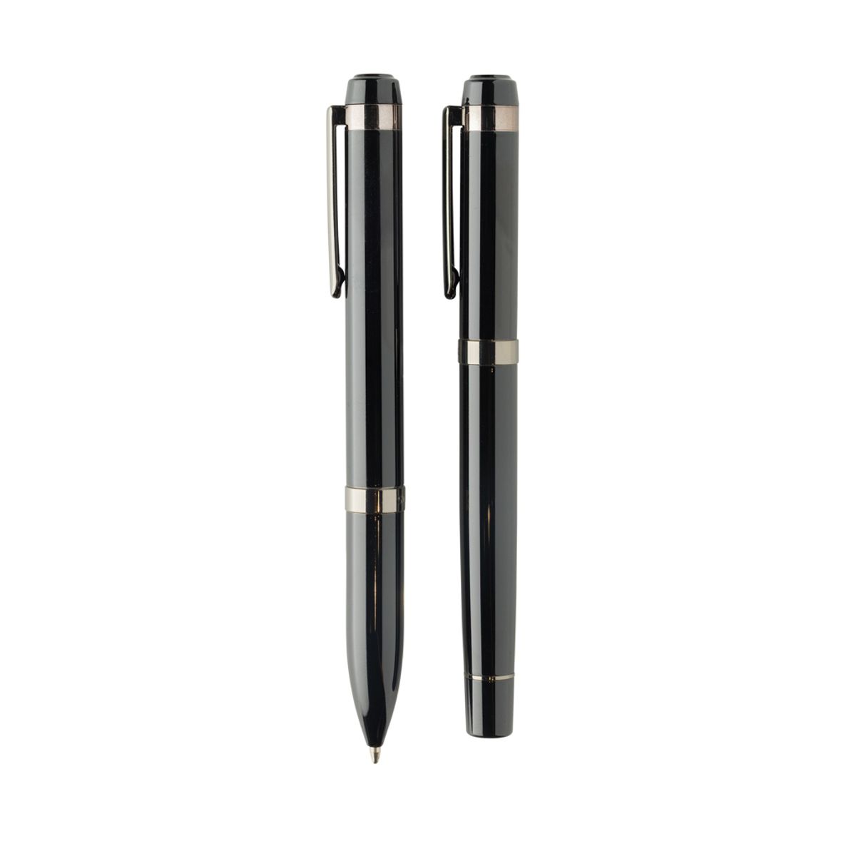 Swiss Peak Oslo Recycled Stainless Steel Deluxe Pen Set